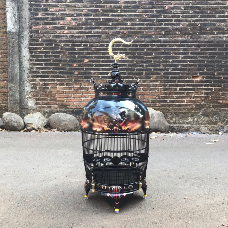 sangkar perkutut mahkota sangkar perkutut kayu jati,sangkar perkutut decal,kandang perkutut mahkota