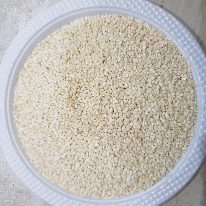 

Bayar Di Tempat BIJI WIJEN PUTIH / WHITE SESAME SEEDS MENTAH 1 KG / GROSIR