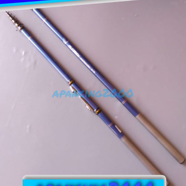 SRPK5585 Terbaru 3.3 Joran tegek fiber karbon murah ruas panjang AUDREY MASTERKING master king 180 2