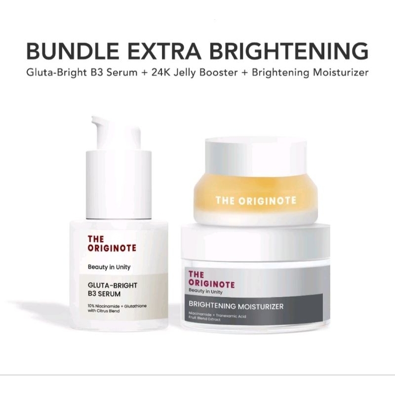 Bundle Extra brightening the originote
