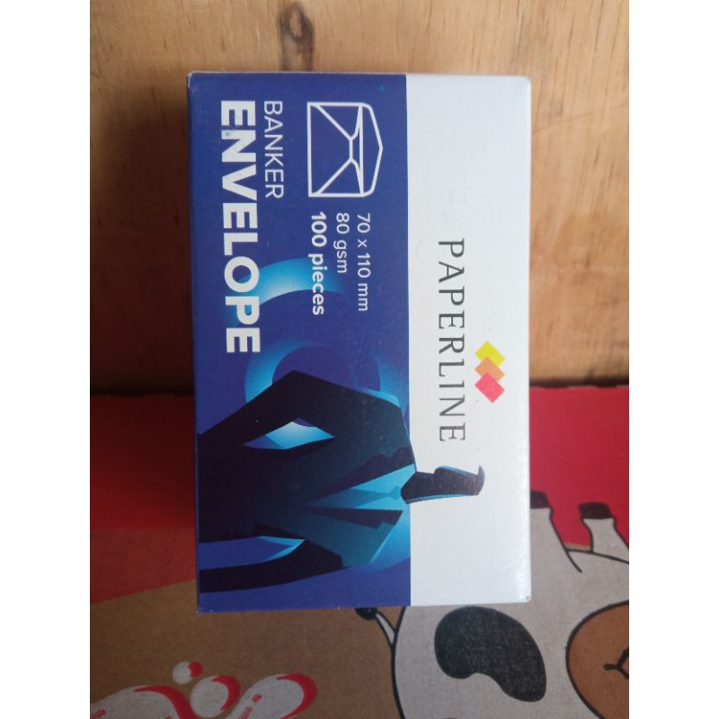 

amplop paperline 1pak isi 100 lembar