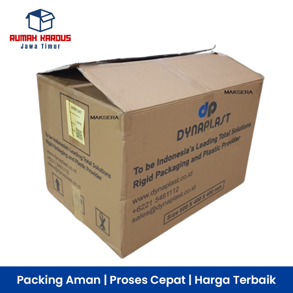 

Kardus Bekas Dynaplast Double Layer Besar 60x40x30 Kardus Packing Pindahan