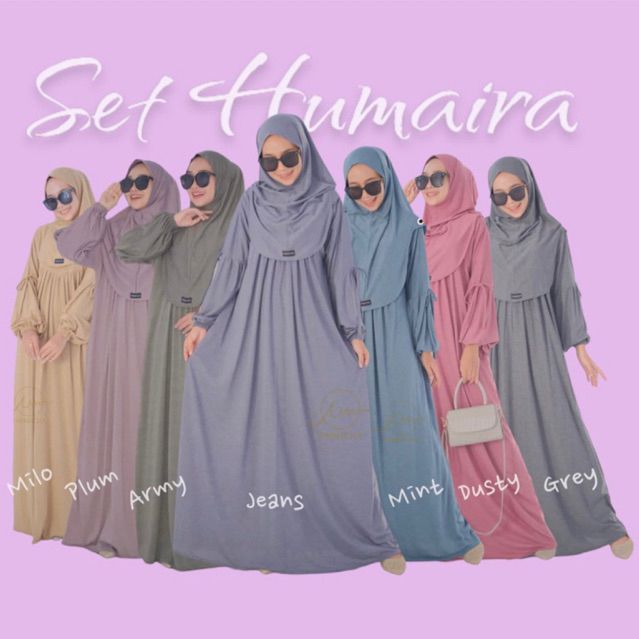GAMIS SET HIJAB HUMAIRA
