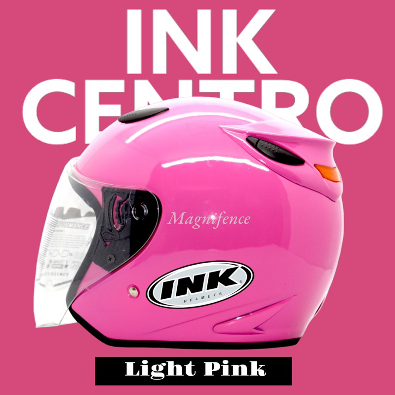 BIG PROMO Helm Motor INK Centro Solid Half Face Pria Wanita Dewasa Helem Centro Murah Helmet