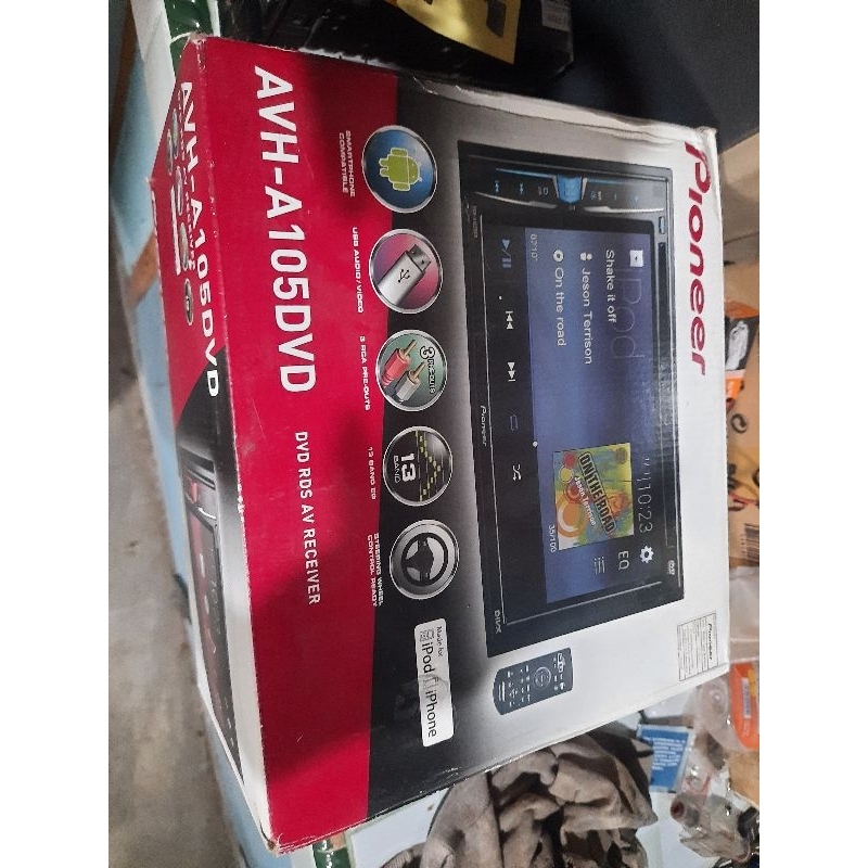 Head Unit Pioneer AVH-A105DVD Bekas normal