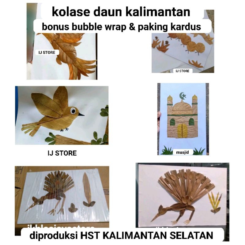 

COD kolase daun - daunan kering produksi Barabai HST KALSEL