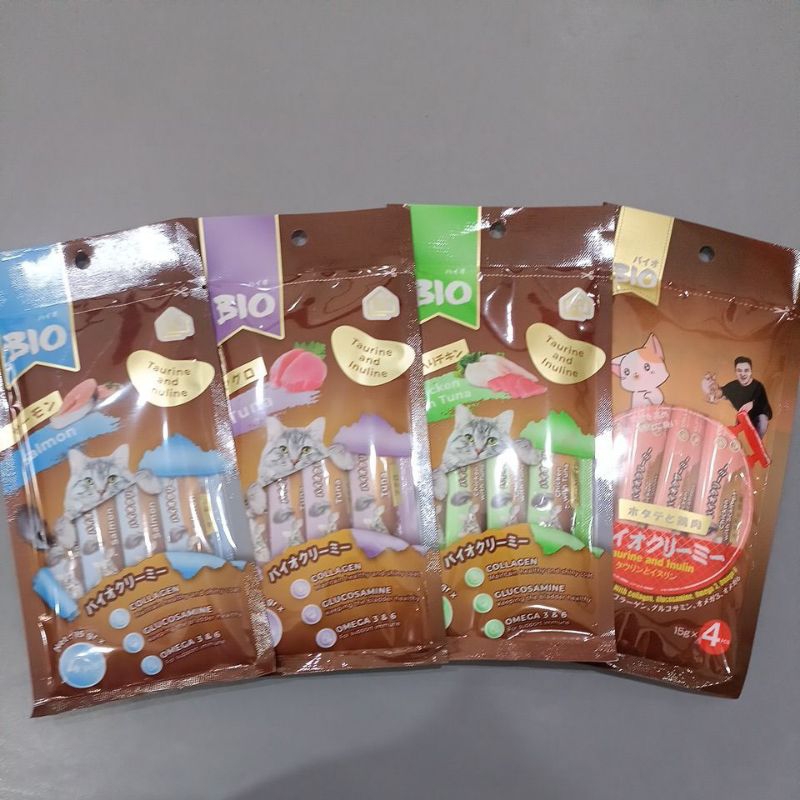 bio creamy Snack kucing bio creamy  bio