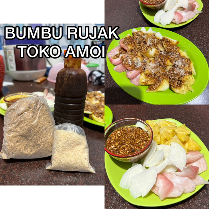 

Bumbu Rujak Toko Amoi Khas Singkawang / Lengkap 1 SET