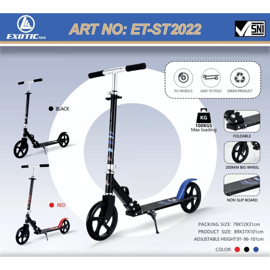 SCOOTER EXOTIC 2022 / SCOOTER EXOTIC