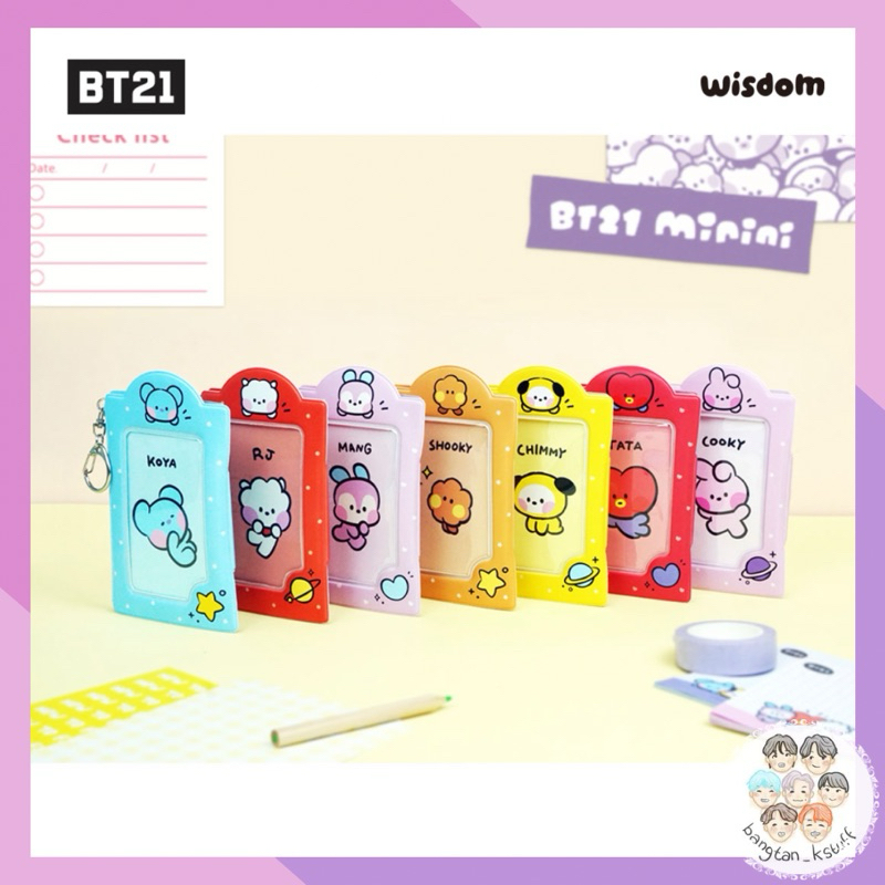 [PRE ORDER] BT21 MININI PHOTOCARD HOLDER