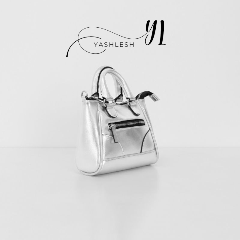 TAS SHOULDER BAG WANITA TERBARU OVI SILVER BAG PREMIUM