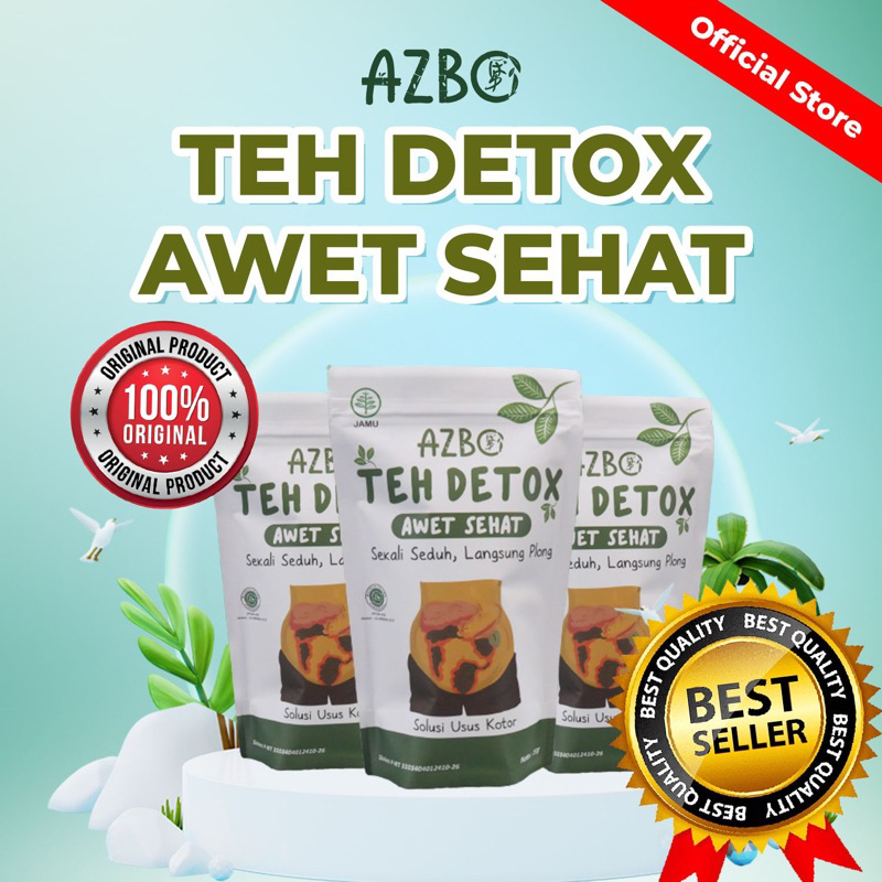 

TEH DETOX AZBO MEMBERSIHKAN RACUN DALAM TUBUH