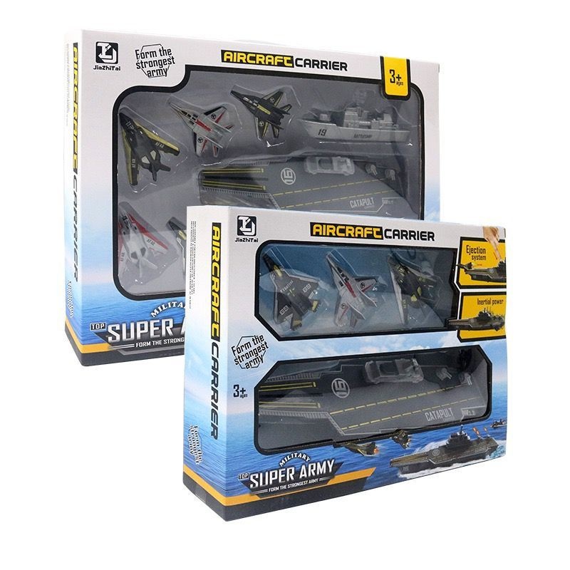 Mainan Anak SUPER ARMY AIRCRAFT CARRIER T063 Kapal Pesawat Tempur