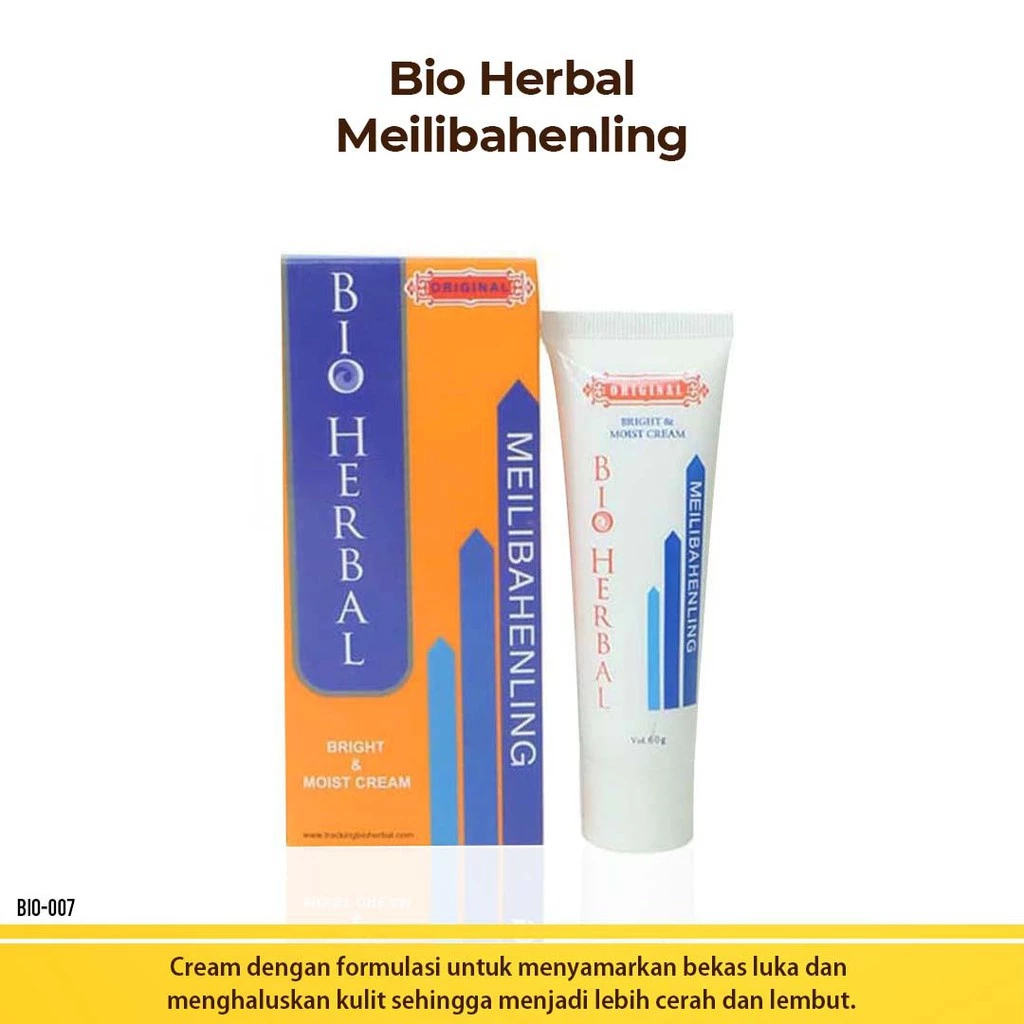 Penghilang Bekas Luka Meilibahenling Asli Bio Herbal