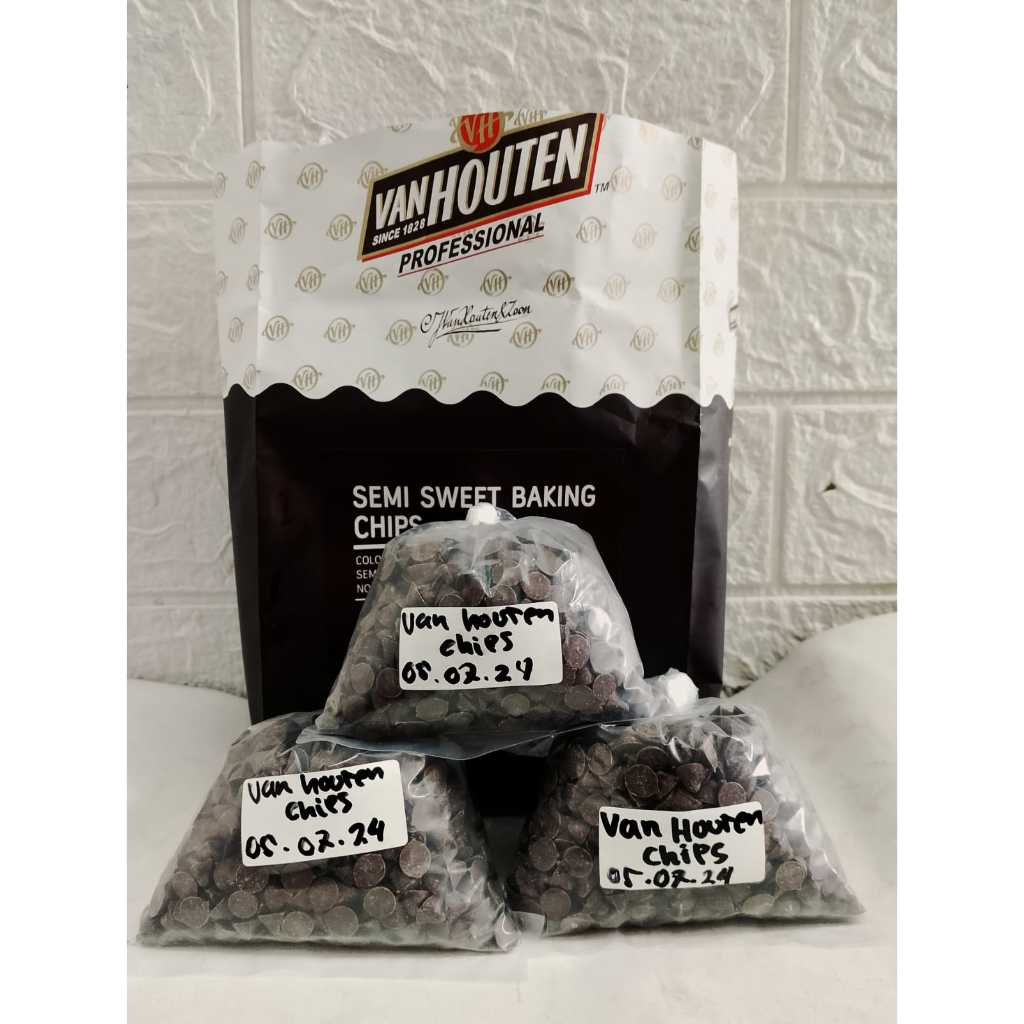 

Van Houten - Semi Sweet Baking Choco Chips repack 100gr & 250gr