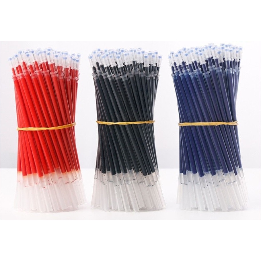 

#DS029 (1 PACK ISI 10PCS) REFILL Pena Standar MIMI / ISI ULANG Pulpen Gel Cair / Ballpoint Kepala Jarum Bullet / Alat Tulis Kantor