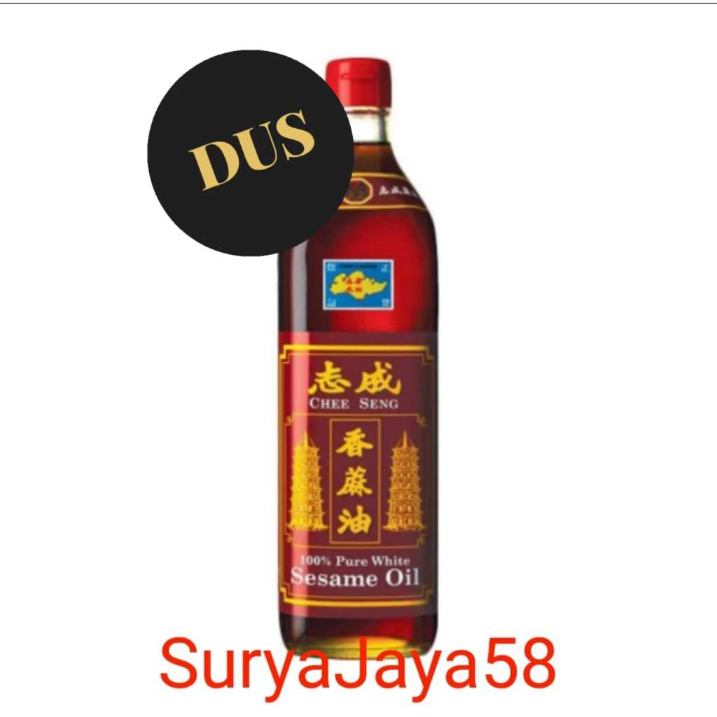 Minyak Wijen Pagoda Chee Seng Pure White Sesame Oil 750ml | Minyak wijen cee seng | Cee seng minyak 