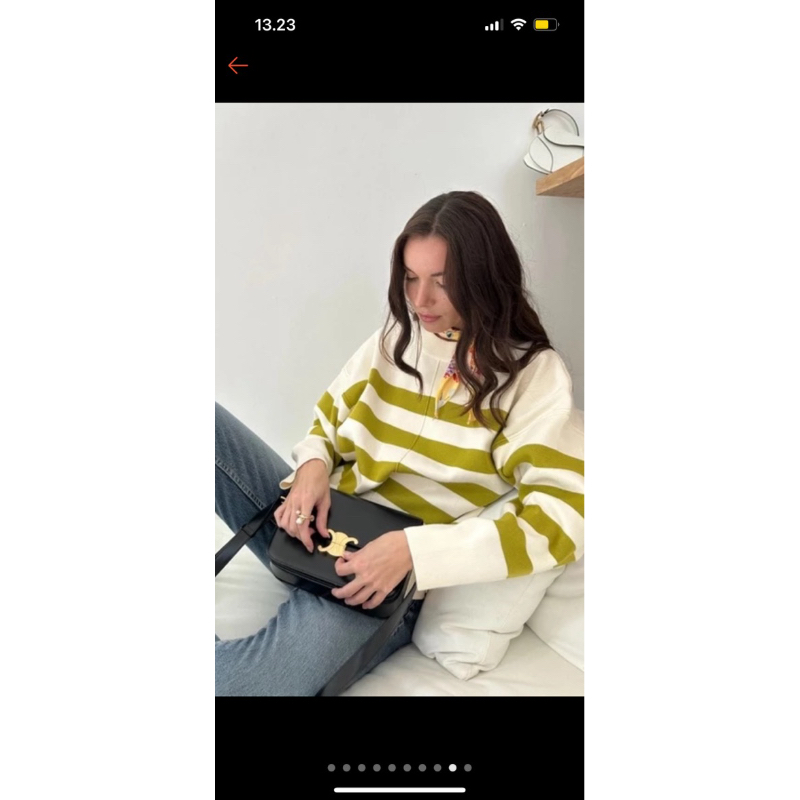 READY NEW GONEGANI DIORA SWEATER OLIVE