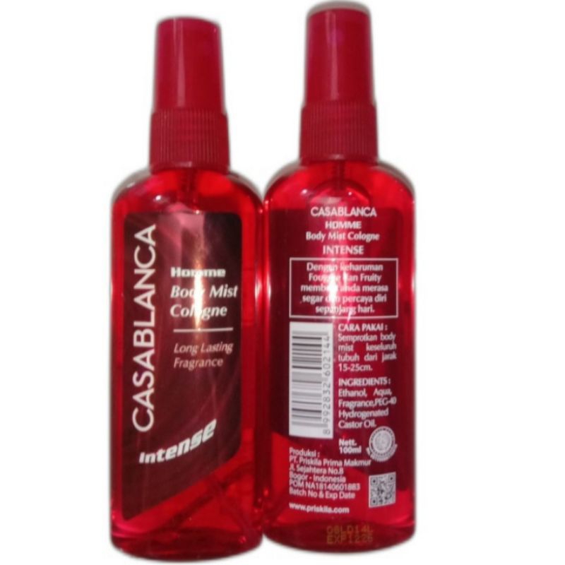 Casablanca Intense 100Ml, Casablanca Dynamic 100Ml, Casablanca Ambitious 100Ml, Casablanca Aqua 100M