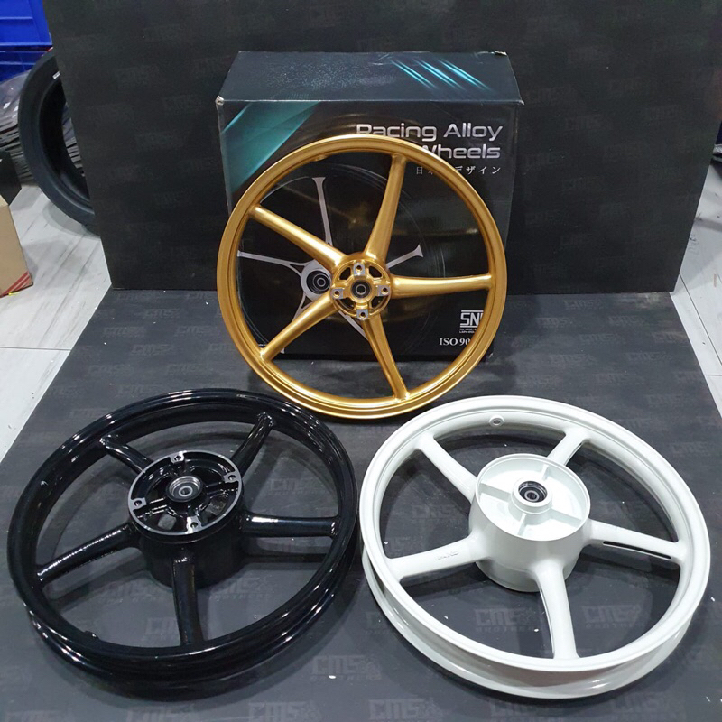 Velg Velek Racing CNC 522 P5 R17 Honda Sonic Supra GTR 150