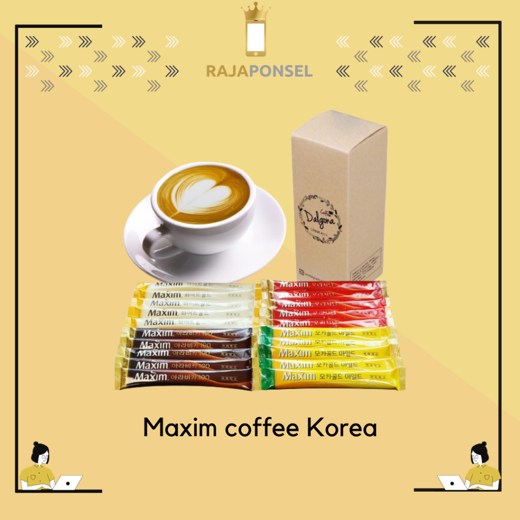 

MAXIM coffee korea (( Harga yang tertera adalah harga per sachet ))