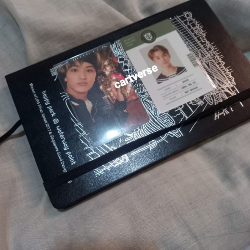 [BUNDLING] NCT photocard pc mark neo zone c ver (mark natal) & mark student id card