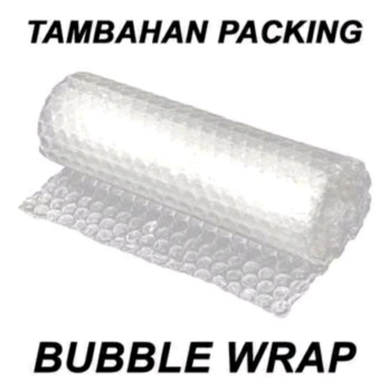 

Packingan Tambahan kardus dan buble warp