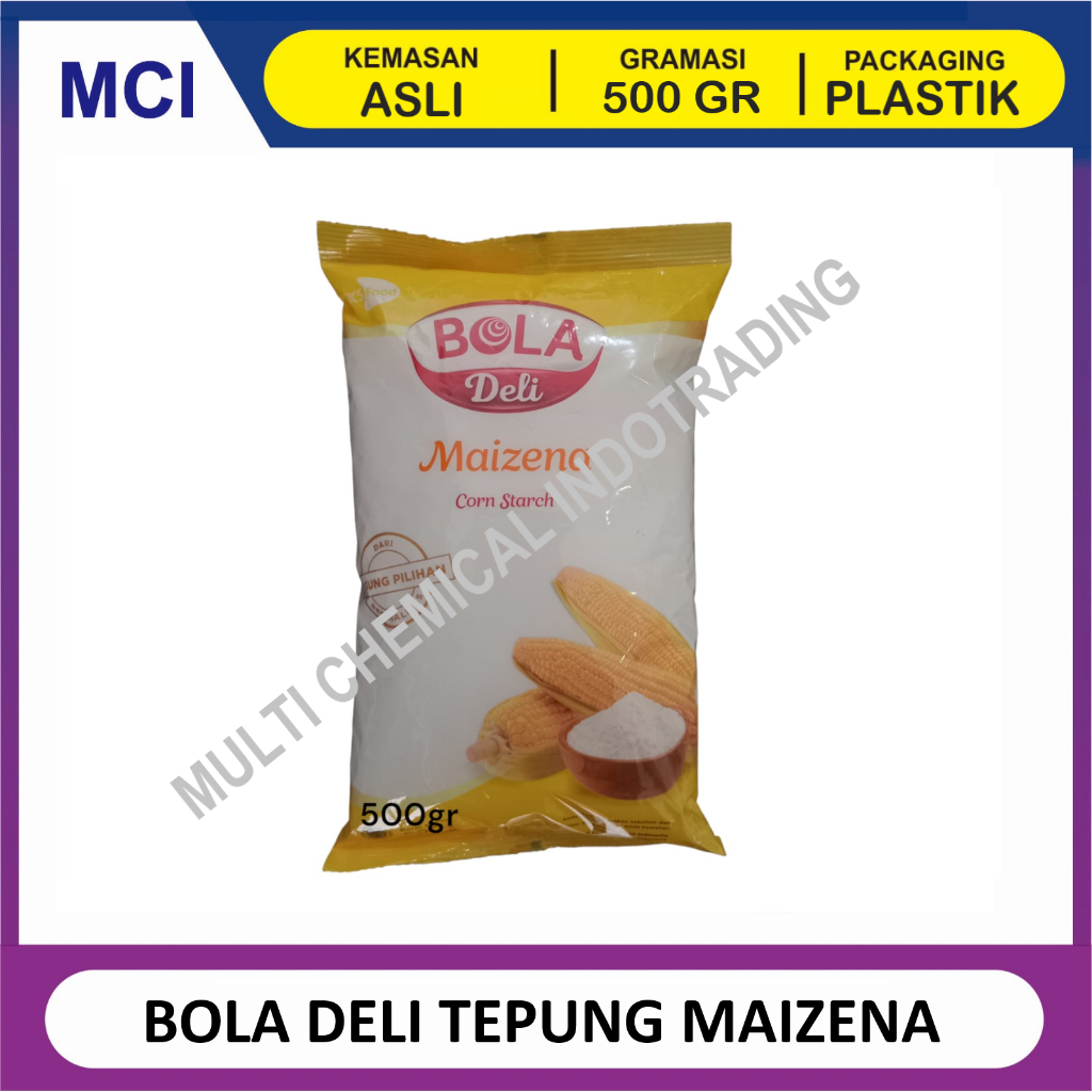 

(KEMASAN ASLI) BOLA DELI MAIZENA CORN STARCH TEPUNG JAGUNG 500 GR
