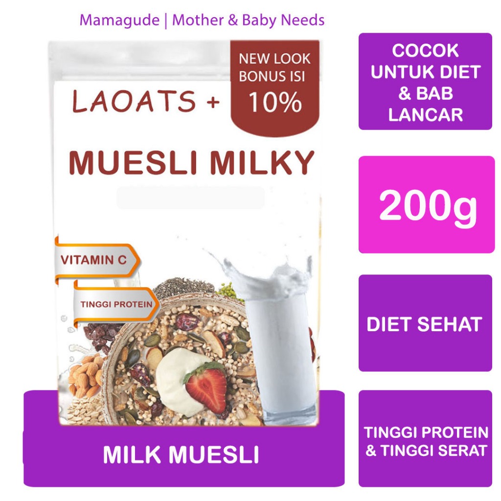 

Muesli 500gr Laoats (200g)