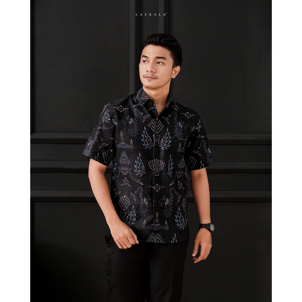 Laskala Premium Batik - Pedro | Slimfit | Lengan Pendek
