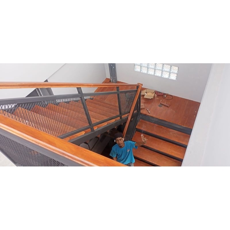 pagar reling besi galvanis