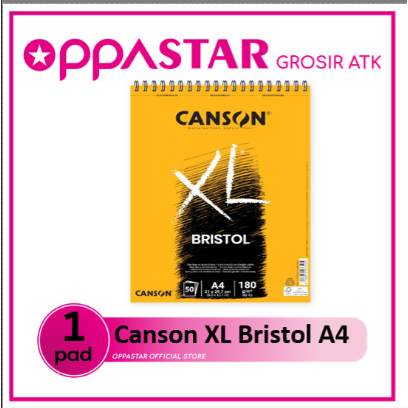 

Canson XL Bristol A4 50 180 Kertas Drawing Gambar 31078A021