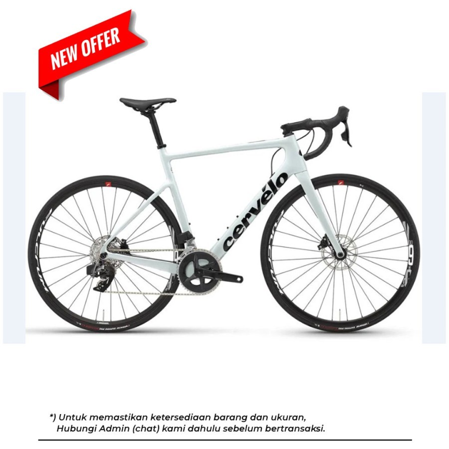 Sepeda Road Bike Cervelo Caledonia 5 Rival Etap Axs Glacier