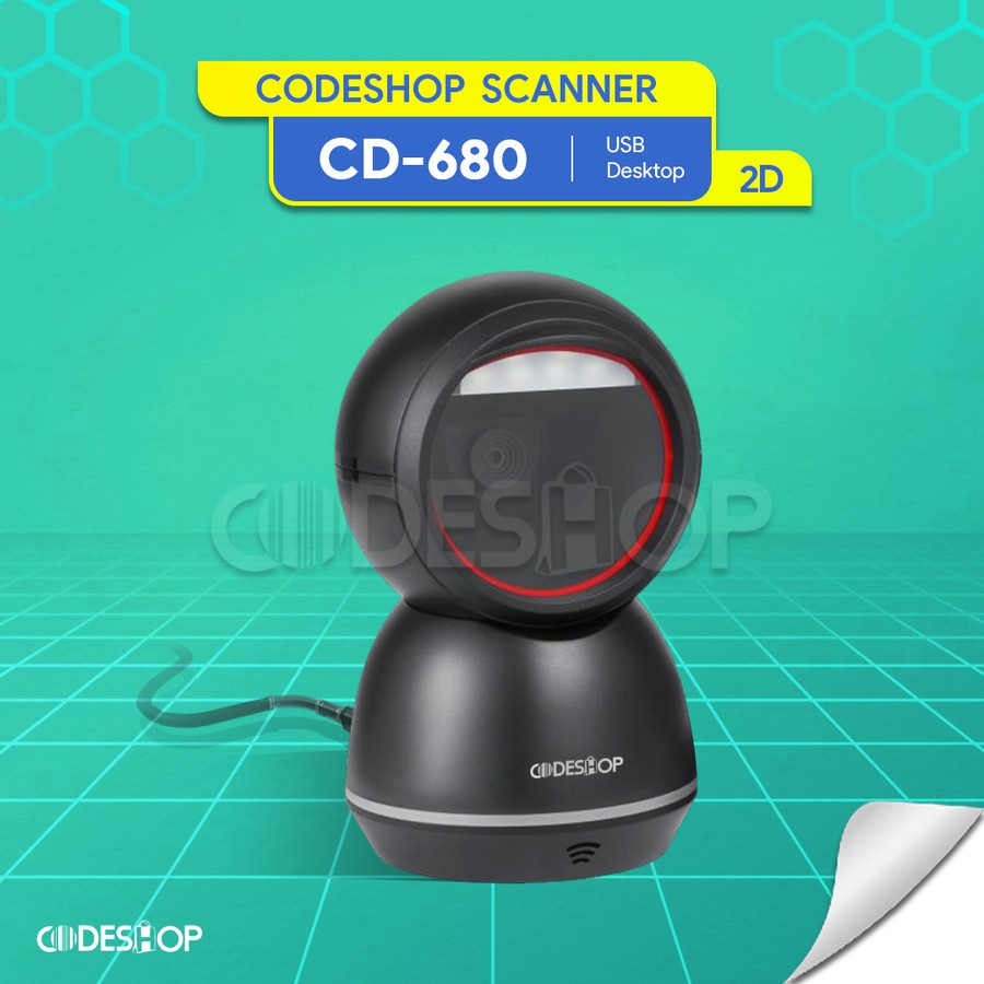 Scanner Barcode Codeshop CD680