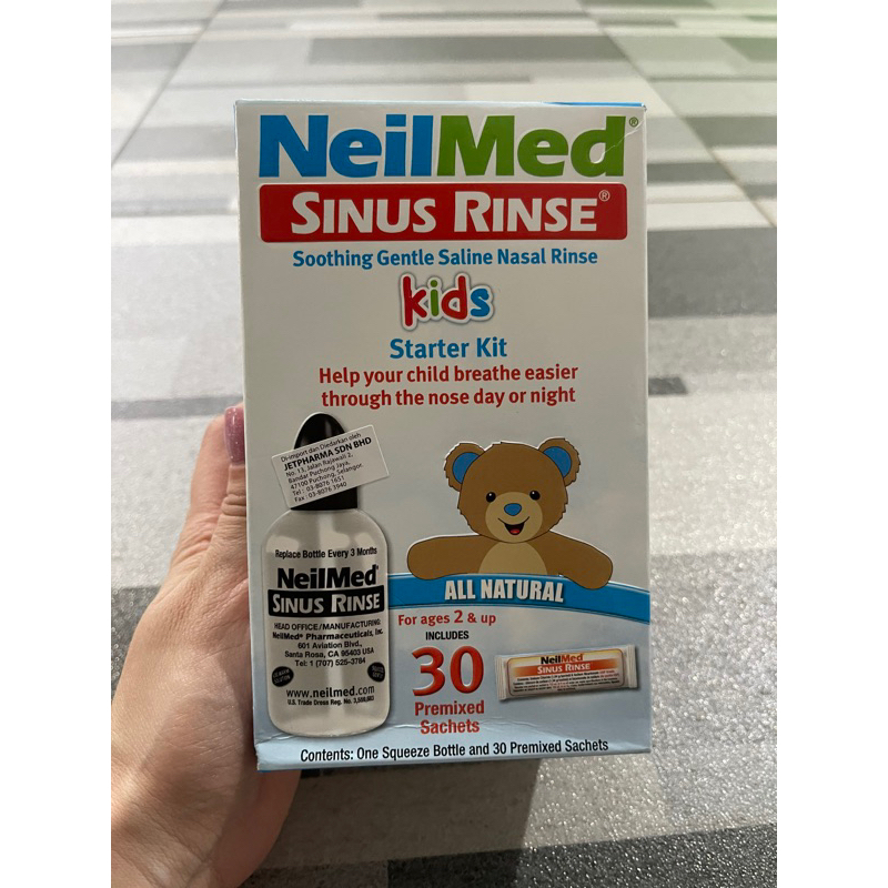 Neilmed Sinus Rinse Kids Starter Kit includes 30 Premixed Sachets