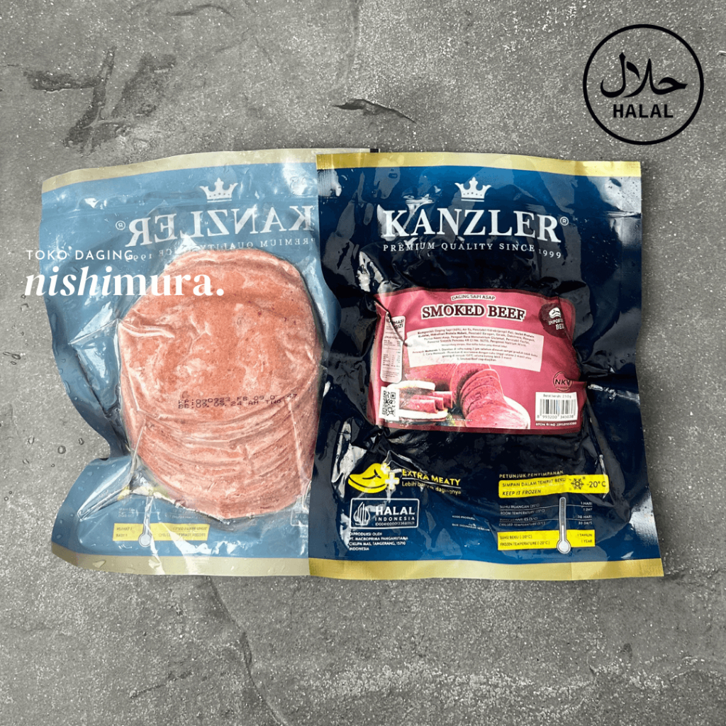 

Smoked Beef Kanzler - Smoke Beff Kanzeler Daging Asap Sapi Halal