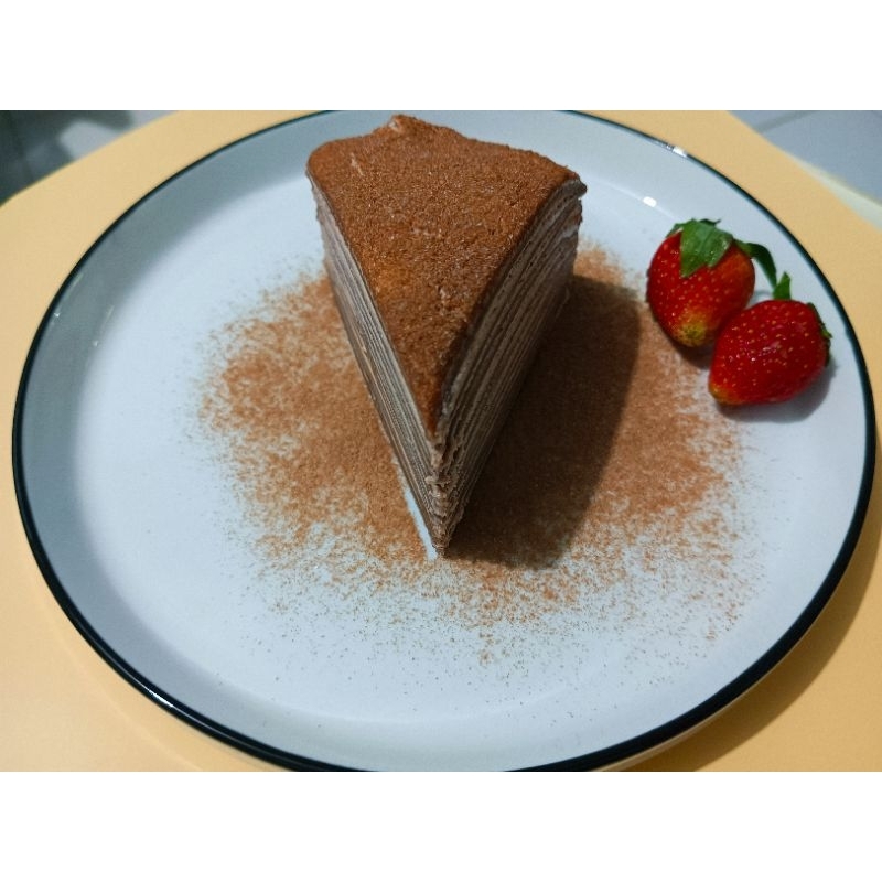 

mille crepe coklat ovaltine