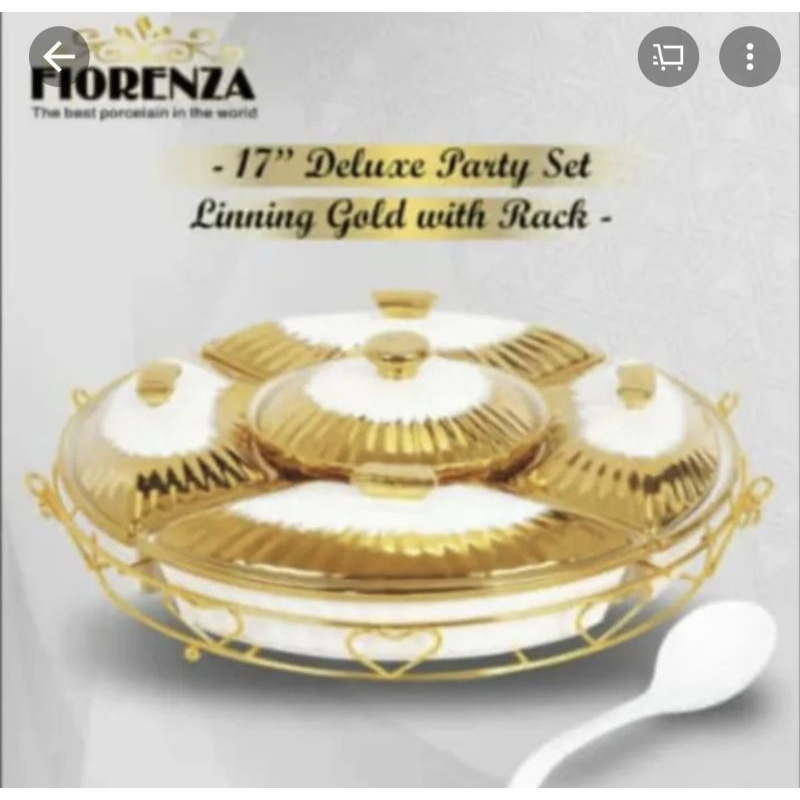 Prasmanan Bulat Putar Gold LG 772