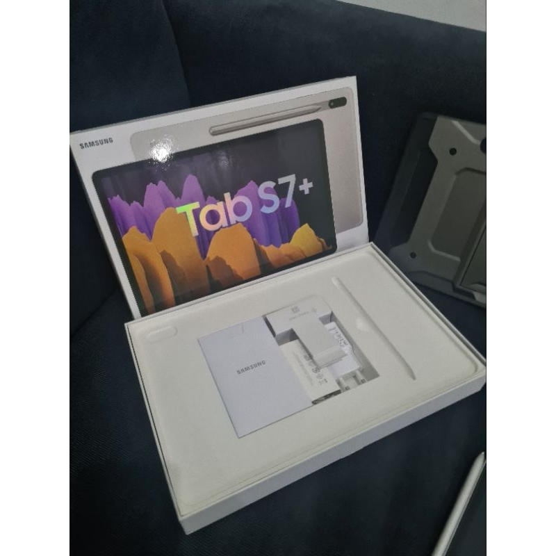 SAMSUNG GALAXY TAB S7+ 8/256GB MYSTIC SILVER SEIN