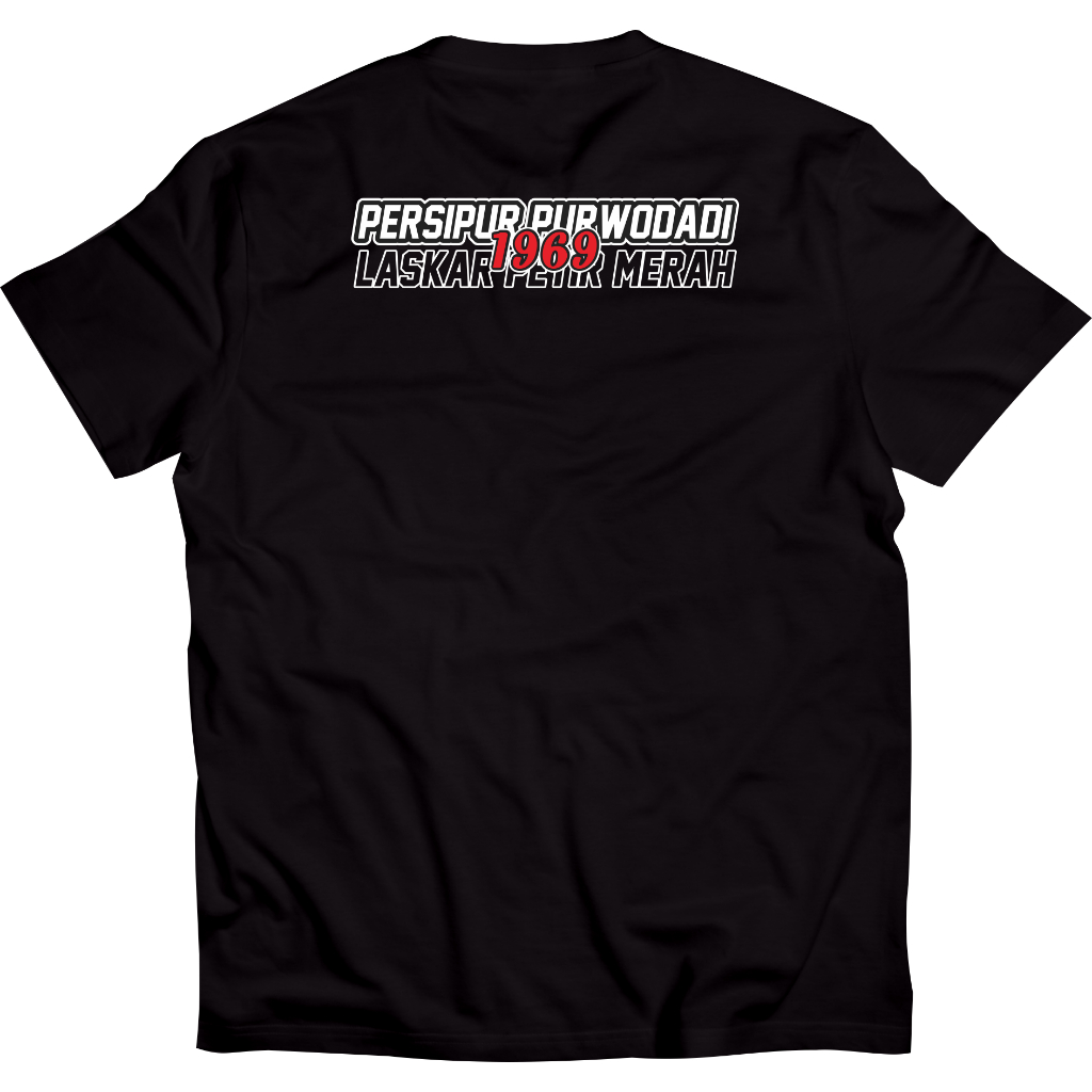 Kaos Persipur Tshirt Persipur Purwodadi Supporter Purwodadi