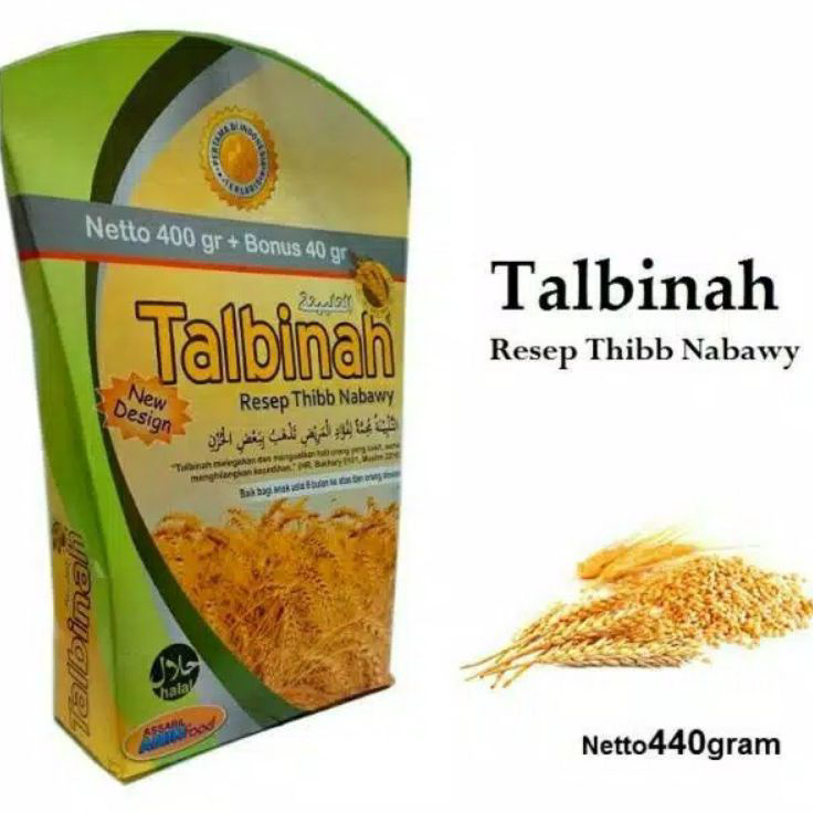 

➮➟✤ Talbinah Resep Thibb Nabawy 400+40 gram Tepung Gandum Talbinah Original