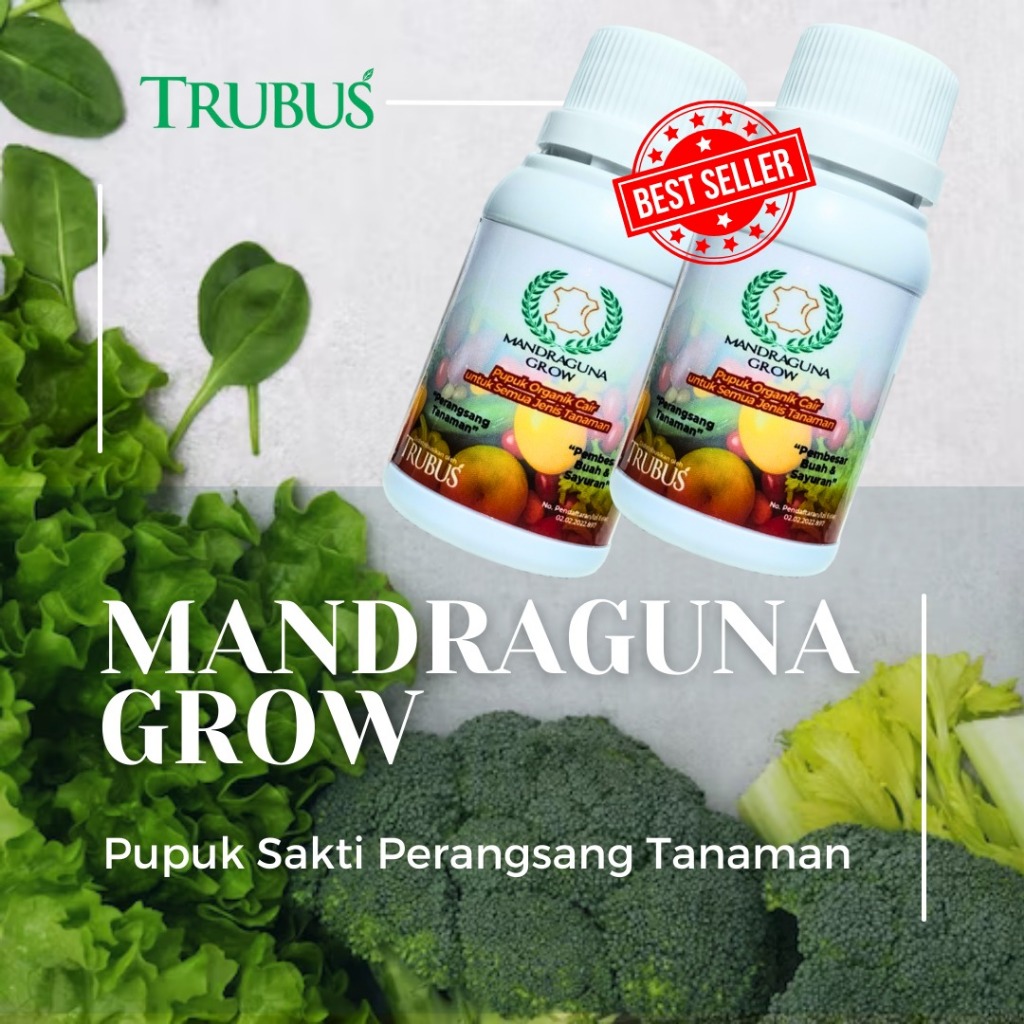 PUPUK MANDRAGUNA-Pupuk Organik Cair  Kemasan 100 ml POC Kompos Mandraguna  Pembesar Buah Dan Sayuran