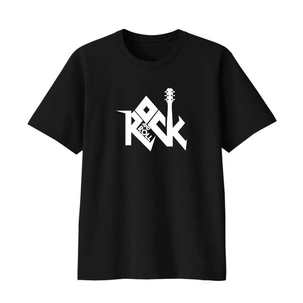 kaos pria distro Bamboo Apparel Rock N Roll