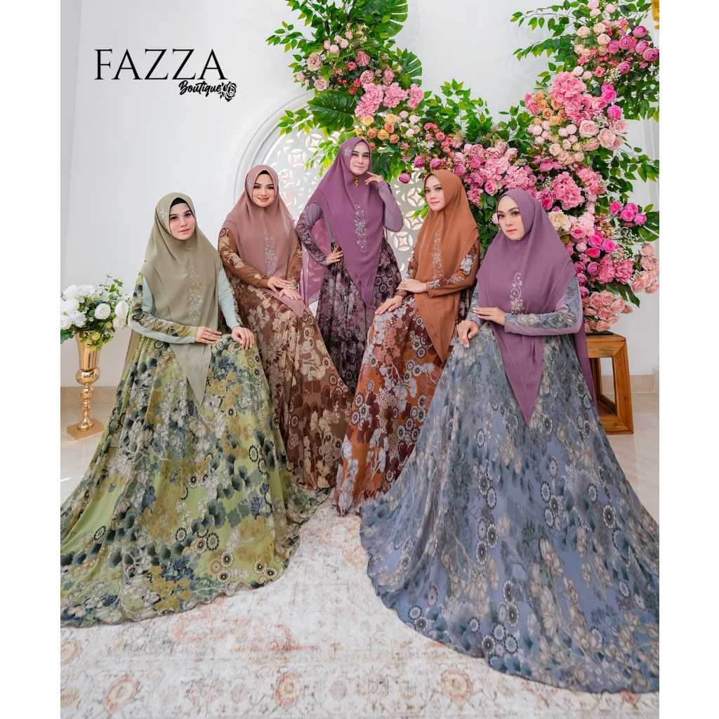 FAIRY SYAR'I Series Original fazza Bautique gamis sayri premium gamis syari