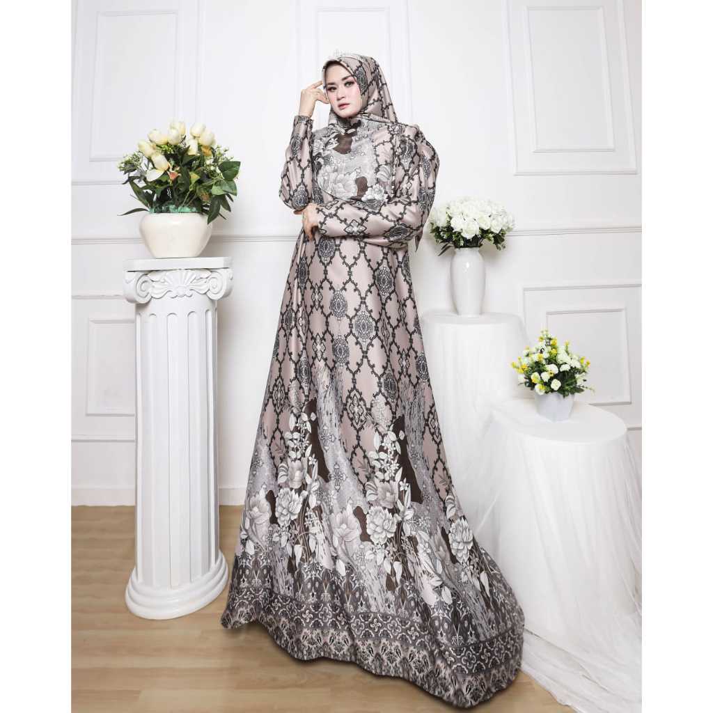 RAYNA SERIES ORIGINAL FAZZA BAUTIQUE GAMIS SET SYARI PREMIUM GAMIS SYARI