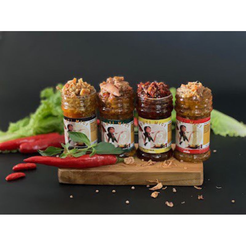 

sambal onti mici sambal cumi cakalang teri medan