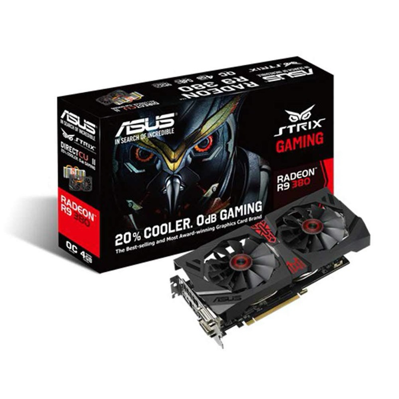 VGA Card Asus Strix R9 380 4GB DDR5 OC