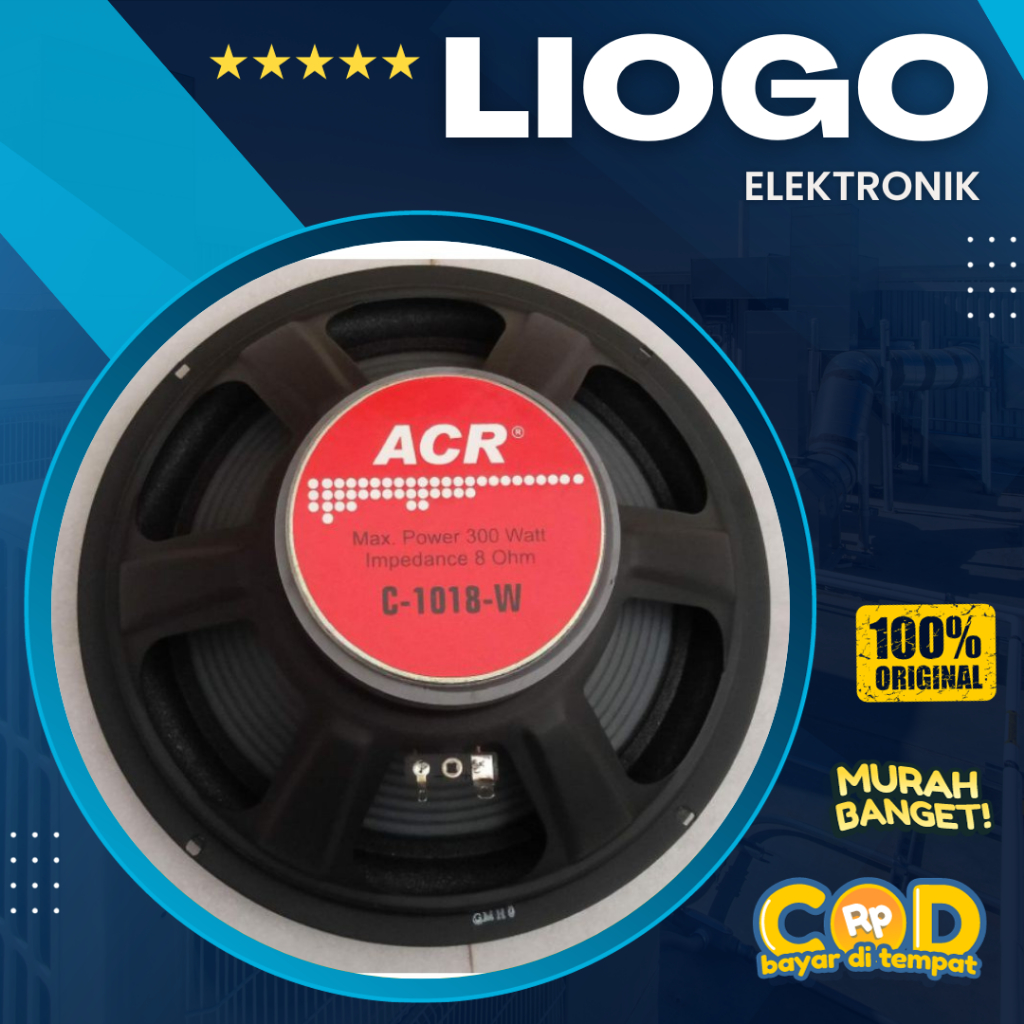 Speaker ACR 10 Inch ACR 1018 W ACR Woofer 10 Inch 1018W