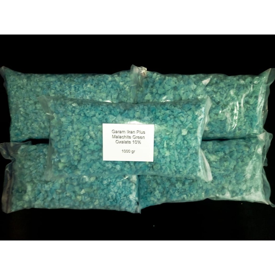 Garam Ikan Green Plus Malachite Oxalate 10% 1000 gr