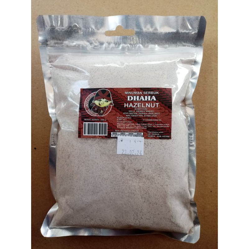 

Serbuk minuman Hazelnut 500gram